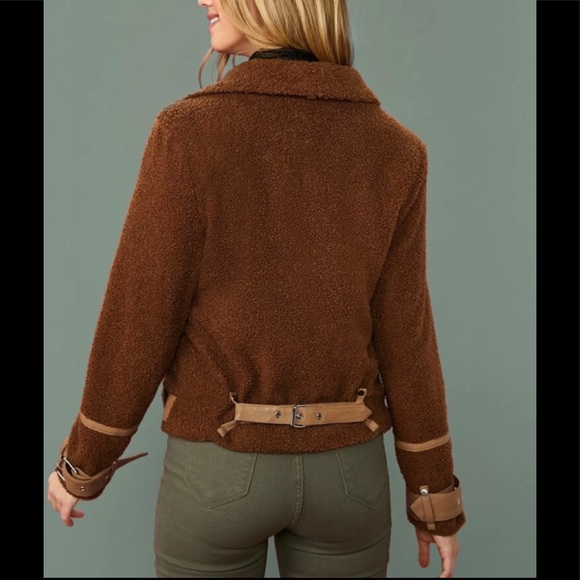 Brown Teddy Jacket - Picture 3 of 4